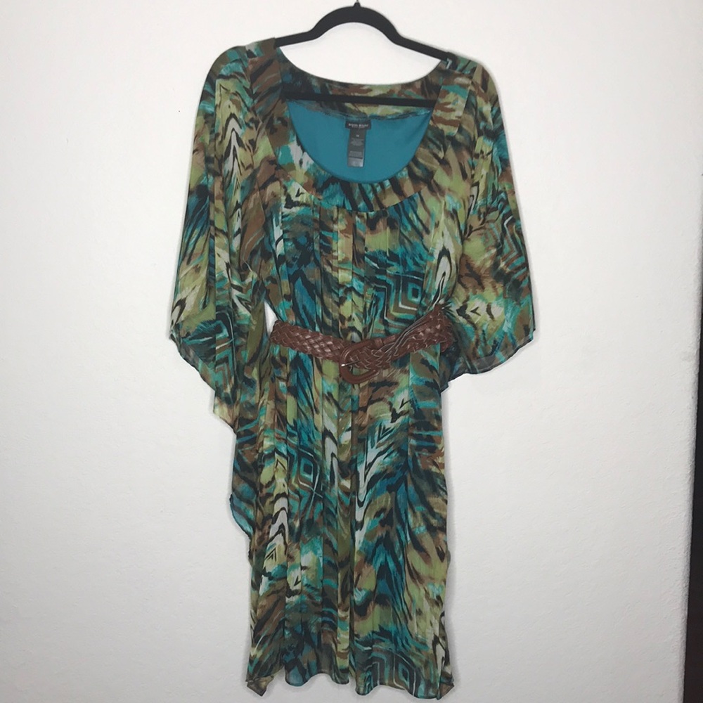 Beautiful Jewel Toned Bisou Bisou dress.